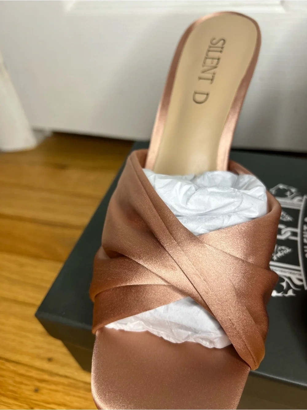 Silent D Katia Wedges Satin